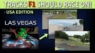 Tracks F1 Should Race On - USA Edition | Possible United States Grand Prix #usgp