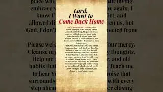 Lord, I'm On My Way #pray #prayer #prayers