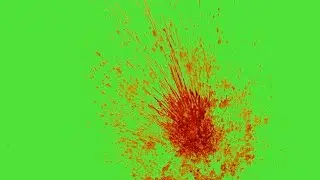 Top 10 Blood Splatter splash Green Screen overlay video Footage HD
