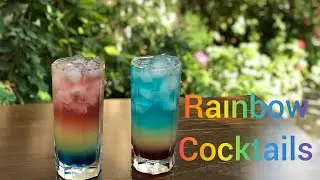 Rainbow Cocktail: how to make rainbow cocktails at home