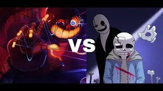 Undertale reaccionando a Error-Sans VS Last Breath Sans