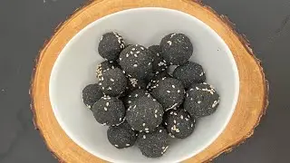 no oil no ghee Sesame ladoo for bone health during winter season 