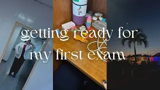 the week before my first med school exam
