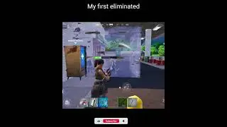 My first match, first kill in Fortnite ⚡ #shorts #fortnite