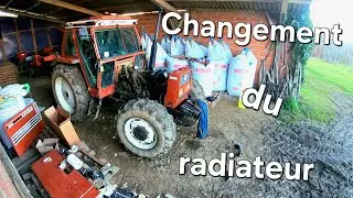 Changement du radiateur du 100 90