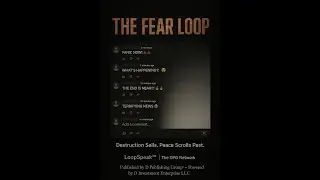 &ldquo;The Fear Loop &mdash; How Fear Became the Internet&rsquo;s Most Profitable Emotion | LoopSpeak&trade; Vault&rdquo;