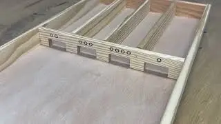 Sjoelbak klein, 120 cm