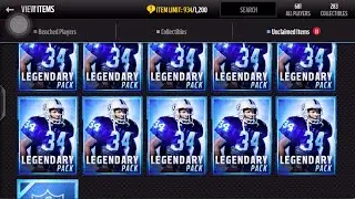 Insane Legendary Bundle!!! (Madden Mobile)