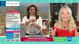 Connie Craig Carroll Jewelry Calista Beaded Chain Drop N...