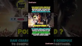 Peddi Postponed? 😱 | Final Shooting Update 💥 | Mrunal Thakur in Peddi? 🔥 #ramcharan #peddimovie