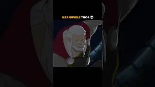 Thor became Old king Thor 💀 #marvel #shorts #mcu #thor