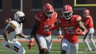 Maryland vs Towson - NCAA Football 9/13/25 Full Game Highlights (College Football 26 Sim)