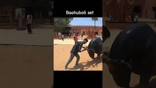 Baahubali set Hayderbad ramoji film city