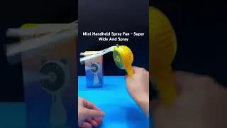 Mini Handheld Spray Fan - Super Wind and Spray#unboxing #fan #minifan