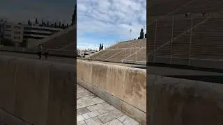 1896 Olympic stadium 🇬🇷 First site of modern Olympic Games #olympics #greece #solotravel #travel