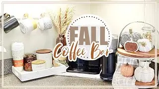 FALL COFFEE BAR 2021 | FALL TIERED TRAY IDEAS 2021