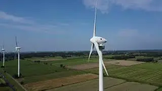 Begehbares Windrad E66 bei Westerholt
