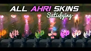 ALL AHRI SKINS &bull;Satisfying&bull; [SKINS PREVIEW] | Skin Comparison 2020