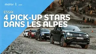 Essai - D&eacute;couverte de 4 Pick-up stars dans les Alpes
