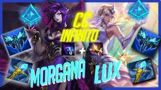 MORGANA LUX PERMA STUN - CC INFINITO (EL TERROR DE LA BOT LANE) LEAGUE OF LEGENDS