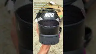 Off White x Nike SB Dunk Low The 50 Black Metallic Silver DM1602 001 #shorts #nike #adidas