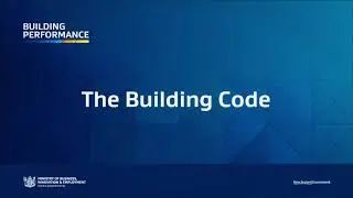 Building Code 101: The Building Code