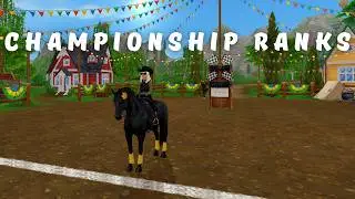 Championship Ranks: My Opinions | Star Stable