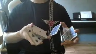 greengaze | 2-handed cut | cardistry tutorial