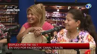 Balvina Ramos y Luisa Camino, nos regalan sus coplas en la Peña de Canal 7  / programa del 20 09 24