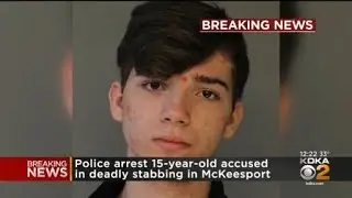15-Year-Old Boy Arrested In Deadly McKeesport Stabbing