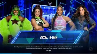 WWE 2K24 | Naomi VS. Bayley VS. Bianca Belair VS. Nia Jax | FATAL 4-WAY