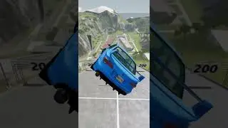 Hirochi Sunburst Sport Beamng Car Crash Jump