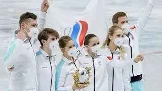 Beijing 2022 Olympics Awards Ceremony/flower Ceremony ft. Камила Валиева (ES.4K)