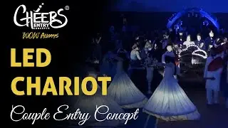 Led Chariot Dancers New Latest Couple Bride Groom Best Wedding Entry Concepts Themes