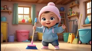 New Year Garage Cleaning Song | Fun Vehicles & Educational Nursery Rhyme for Kids
