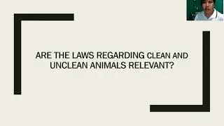Clean and Unclean Animals