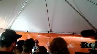Vinnie in the Acousitic Basement Tent @ Warped Tour
