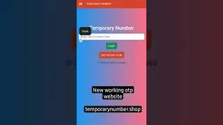 New working otp bypass website #otpbypass #otp