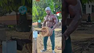 RESPECT AFRICAN BODYBUILDING 💪🏿 #shorts #viral #africa