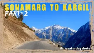 SONAMARG TO KARGIL PART - 2 // WINTER ROAD TRIP // JANUARY 2024 VIEW