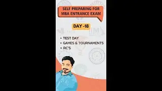 Day 18 of #catprepration for #cat2024 | #chance to get #admission in #iims2024 | #get100 %ile