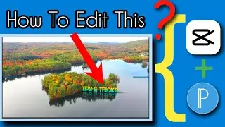 Capcut Tutorial:- 3D Motion Track Text Editing