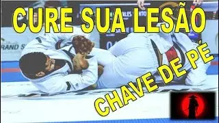 Jiujitsu - auto tratamento para lesões por chave de pé ou entorse
