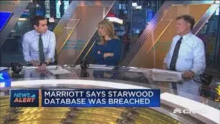 Marriott's Starwood database was breached, potentially exposing 500 million guests