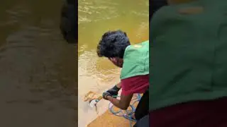 Giant Magnet Fishing for Lost Treasures! 😱🧲#magnetfishing#emagnetism #magnet #viralvid