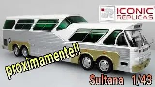 Sultana panoramico diecast escala 1/43 de @iconicreplicas #autobusaescala #diecast #onibus