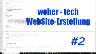 Website-Erstellung mit WoHer - Tech (#2)