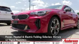 2020 Kia Stinger GT Limited (California Red) - Features