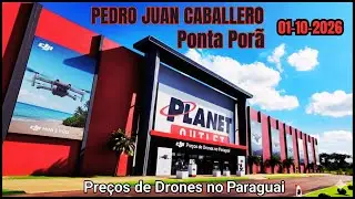 Drones Dji Pre&ccedil;o ! Shopping Planet Outlet Pedro Juan Caballero Paraguai  Janeiro 2026 #dji #drone
