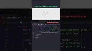 Datepicker #javascript   #shorts #html #css #tutorials #trending #html